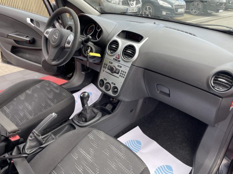 OPEL CORSA 1.2 TWINPORT 86 CV    GARANTIE 3/12 MOIS 2011