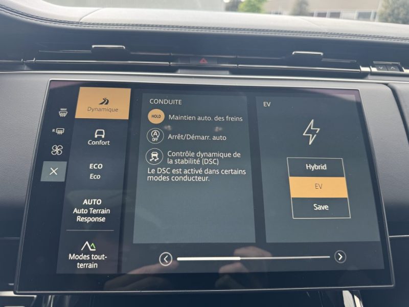 LAND ROVER Range Rover Sport 3.0 P550E PHEV Autobiography - Garantie 2029