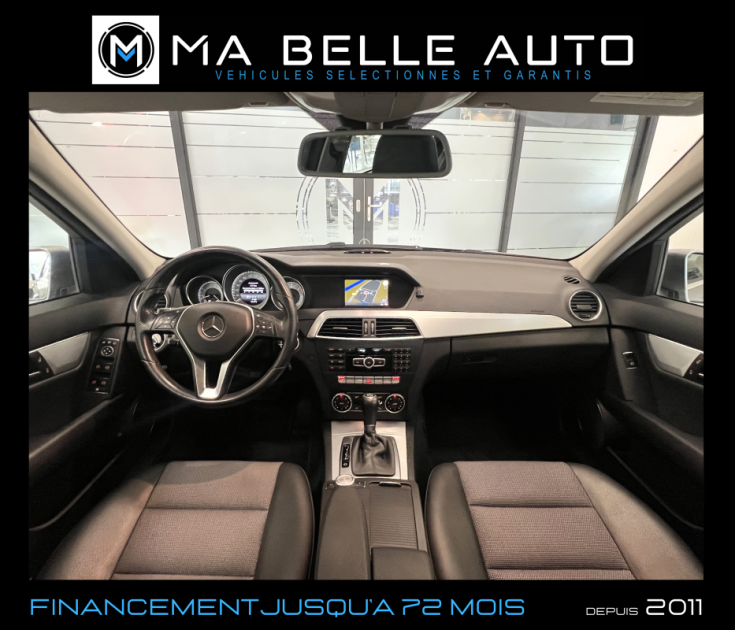 MERCEDES CLASSE C C200 CDI 136 AVANTGARDE 7G-TRONIC / GPS ATTELAGE ELEC. / 186 euros mensuel