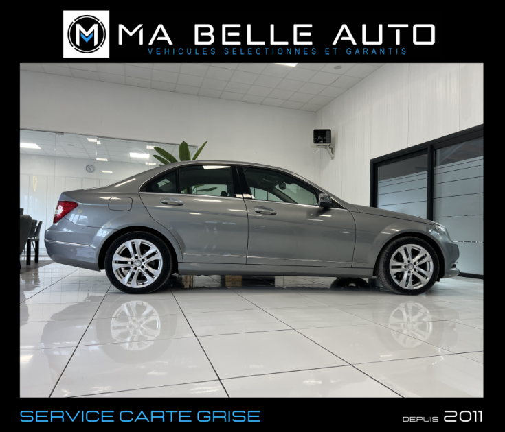 MERCEDES CLASSE C C200 CDI 136 AVANTGARDE 7G-TRONIC / GPS ATTELAGE ELEC. / 186 euros mensuel