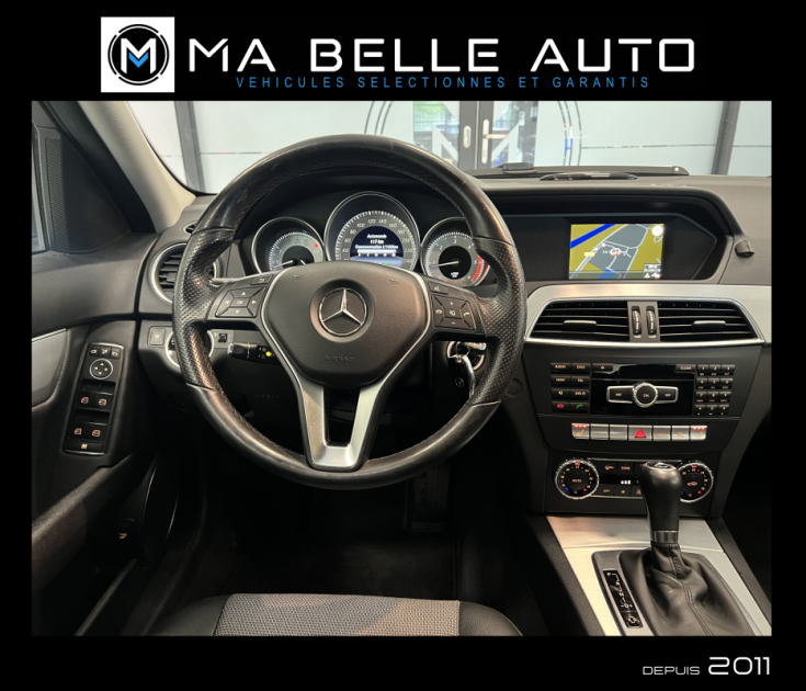MERCEDES CLASSE C C200 CDI 136 AVANTGARDE 7G-TRONIC / GPS ATTELAGE ELEC. / 186 euros mensuel