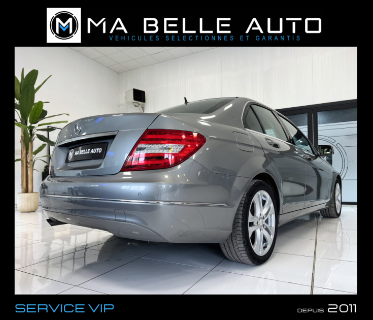 MERCEDES CLASSE C C200 CDI 136 AVANTGARDE 7G-TRONIC / GPS ATTELAGE ELEC. / 186 euros mensuel
