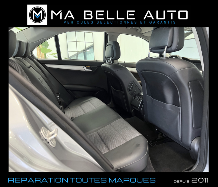 MERCEDES CLASSE C C200 CDI 136 AVANTGARDE 7G-TRONIC / GPS ATTELAGE ELEC. / 186 euros mensuel