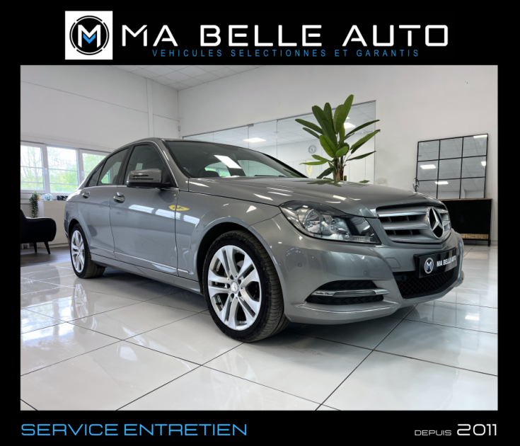MERCEDES CLASSE C C200 CDI 136 AVANTGARDE 7G-TRONIC / GPS ATTELAGE ELEC. / 186 euros mensuel