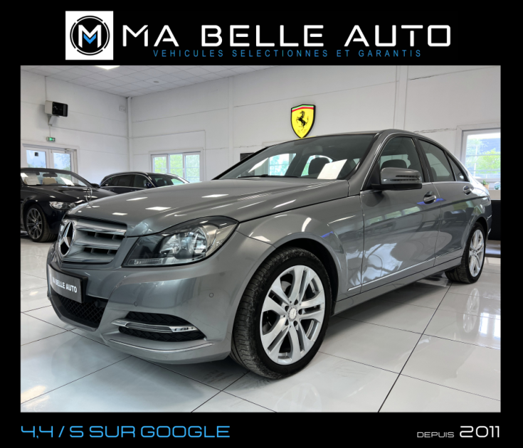 MERCEDES CLASSE C C200 CDI 136 AVANTGARDE 7G-TRONIC / GPS ATTELAGE ELEC. / 186 euros mensuel