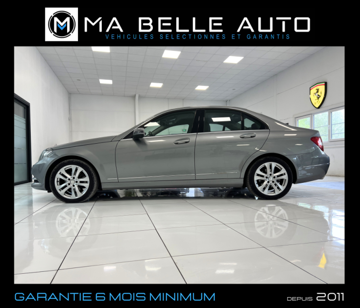 MERCEDES CLASSE C C200 CDI 136 AVANTGARDE 7G-TRONIC / GPS ATTELAGE ELEC. / 186 euros mensuel