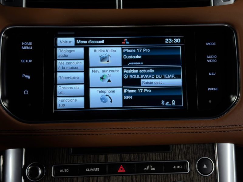 LAND ROVER RANGE ROVER SPORT II 3.0 SDV6 306 Cv HYBRID DIESEL / AUTOBIOGRAPHY - EXCELLENT ETAT