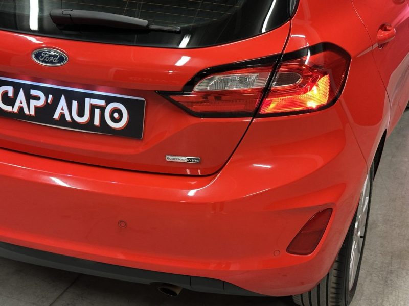 FORD FIESTA 1.0 HYBRID 125CH TITANIUM BUSINESS - Très bon état général - CT Vierge - 1ère main -
