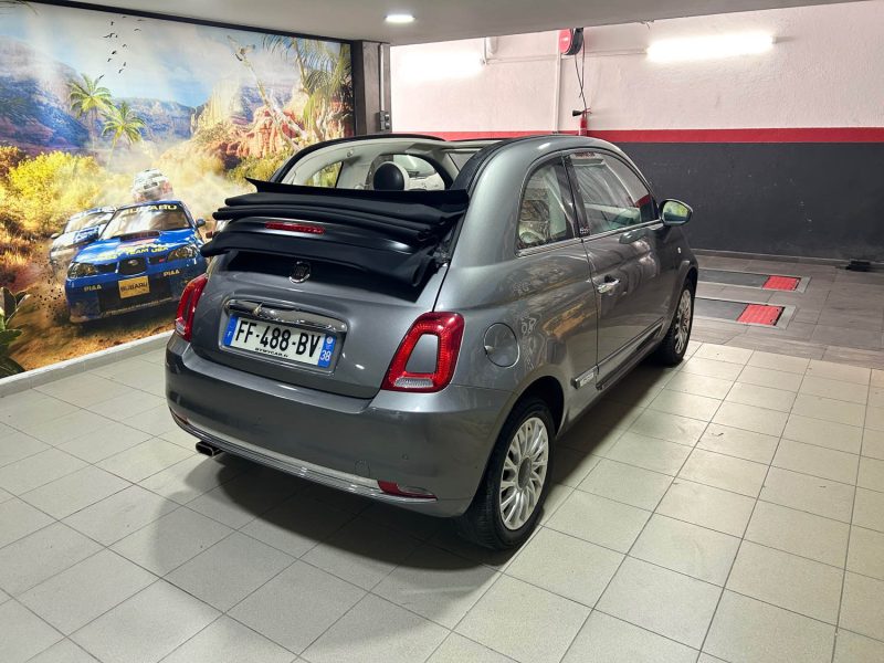 FIAT 500 CABRIO 1.2 8V 69CH S&S POP 2019