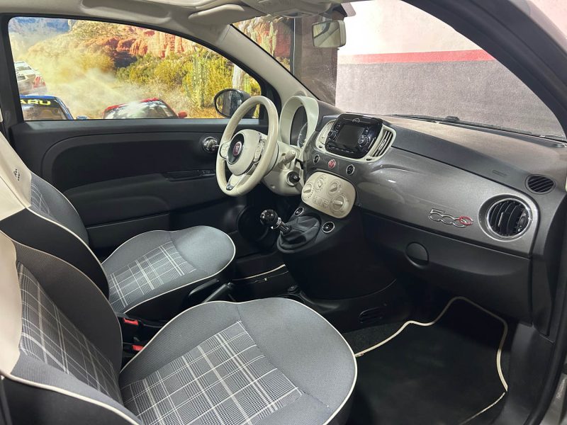 FIAT 500 CABRIO 1.2 8V 69CH S&S POP 2019