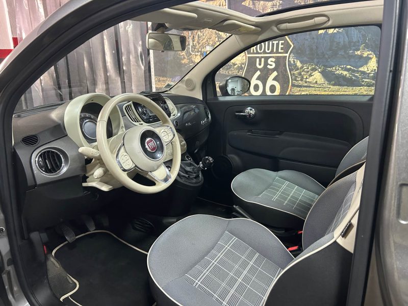 FIAT 500 CABRIO 1.2 8V 69CH S&S POP 2019