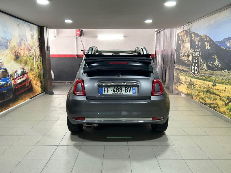 FIAT 500 CABRIO 1.2 8V 69CH S&S POP 2019