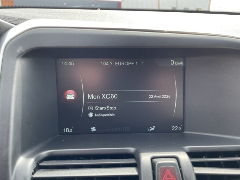 VOLVO XC60  D3 2.0L 149CV  GARANTIE 3/12 MOIS 2016