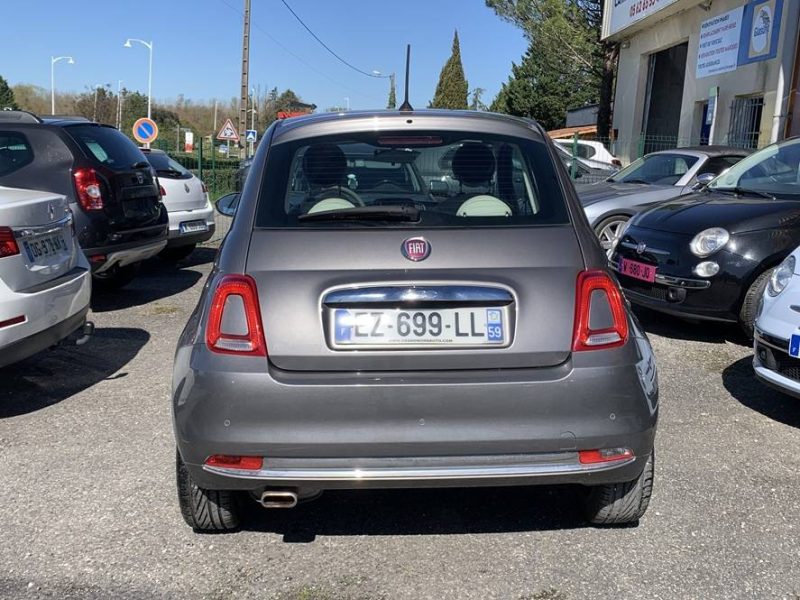 FIAT 500 PHASE 2 1.2 8V 69CH CLUB 2018