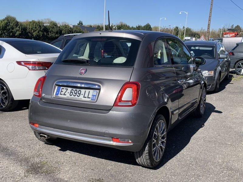 FIAT 500 PHASE 2 1.2 8V 69CH CLUB 2018