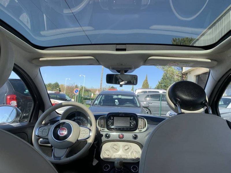 FIAT 500 PHASE 2 1.2 8V 69CH CLUB 2018