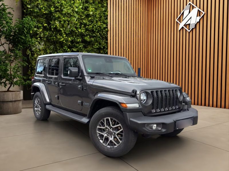 Jeep Wrangler 4xe 381ch / Toit panoramique / Caméra / Sound Alpine / 80th Anniversary