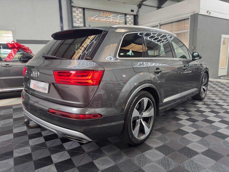 AUDI Q7 II V6 3.0 TDI 272ch S LINE QUATTRO TIPTRONIC 8 7PLACES GARANTIE 12 MOIS HISTORIQUE COMPLET 
