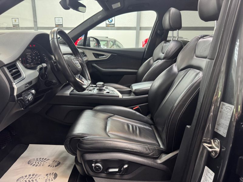 AUDI Q7 II V6 3.0 TDI 272ch S LINE QUATTRO TIPTRONIC 8 7PLACES GARANTIE 12 MOIS HISTORIQUE COMPLET 