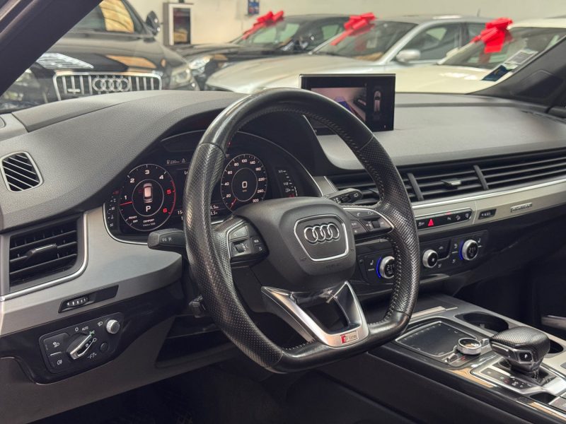AUDI Q7 II V6 3.0 TDI 272ch S LINE QUATTRO TIPTRONIC 8 7PLACES GARANTIE 12 MOIS HISTORIQUE COMPLET 