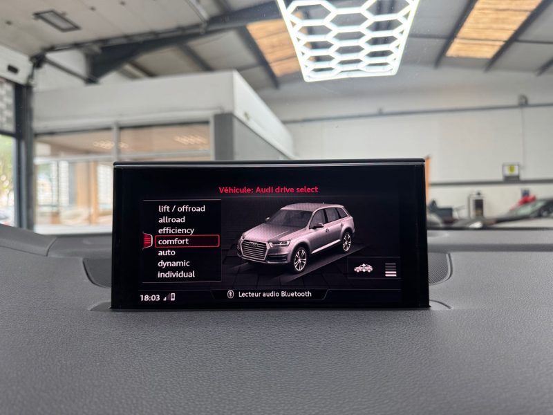 AUDI Q7 II V6 3.0 TDI 272ch S LINE QUATTRO TIPTRONIC 8 7PLACES GARANTIE 12 MOIS HISTORIQUE COMPLET 