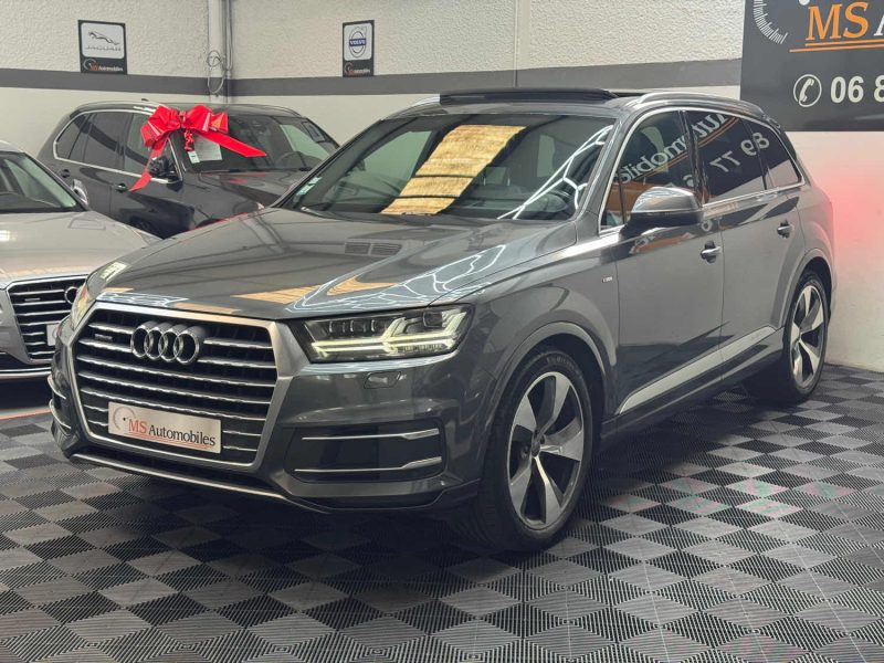 AUDI Q7 II V6 3.0 TDI 272ch S LINE QUATTRO TIPTRONIC 8 7PLACES GARANTIE 12 MOIS HISTORIQUE COMPLET 