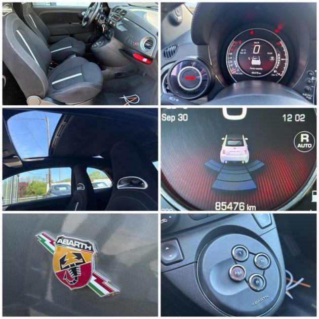 Abarth 595C / 500C / 595 / 500 1.4 Turbo 140ch Dualogic Cabriolet 85.000 km 07/2015