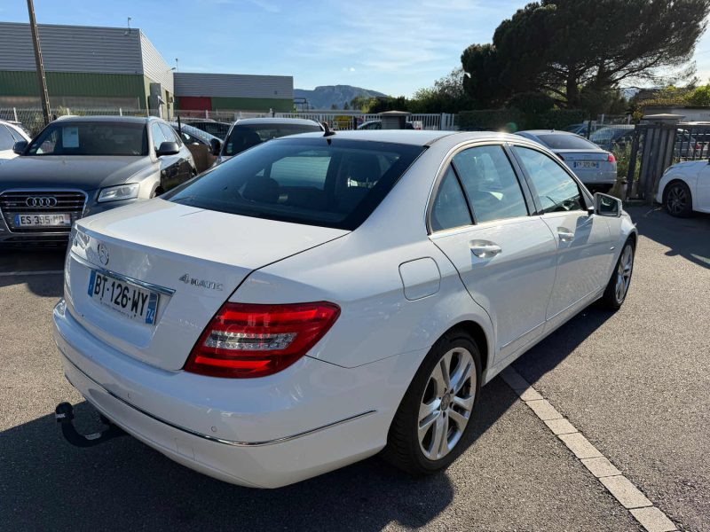 MERCEDES CLASSE  C 250 CDI 204CH AVANTGARDE EXECUTIVE 4-MATIC GARANTIE 