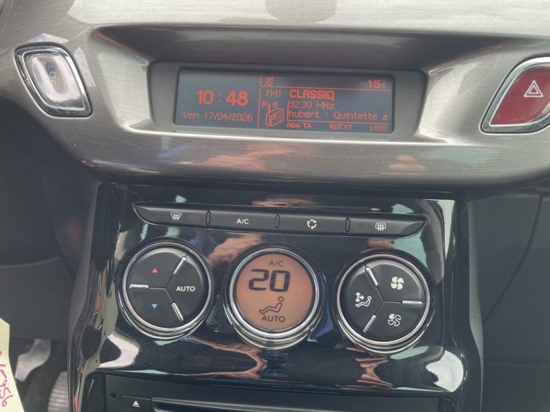 CITROEN C3 1.6 VTI 120CV EXCLUSIVE  GARANTIE 3/12 MOIS 2012