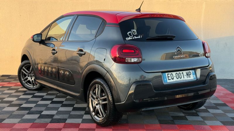 CITROËN C3 1.2  1.2 VTI 82 CV SHINE  2017