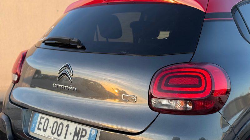 CITROËN C3 1.2  1.2 VTI 82 CV SHINE  2017