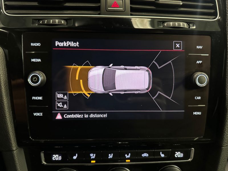 VOLKSWAGEN GOLF VII 2.0 TSI 245CH BLUEMOTION TECHNOLOGY GTI PERFORMANCE DSG7