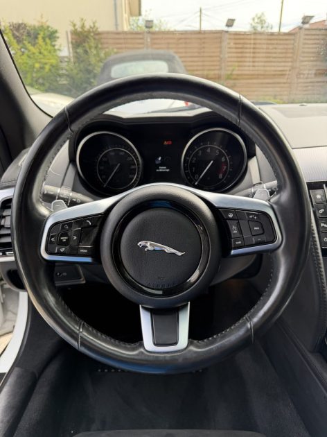 JAGUAR F-TYPE 30T 2017 - 61 034Kms - Premier Main - MERIDIAN - Parfait Etat - Suivit JAGUAR