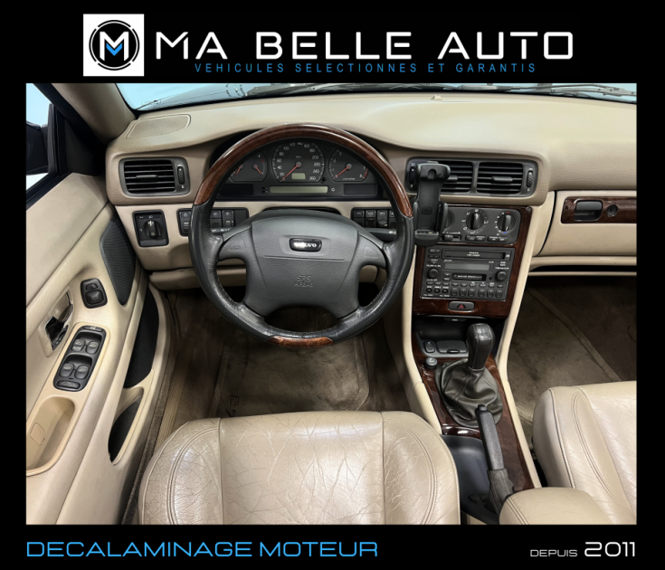 VOLVO C70 CABRIOLET 2.0 TURBO 163 SUMMUM / CARNET COMPLET / 90 euros mensuel