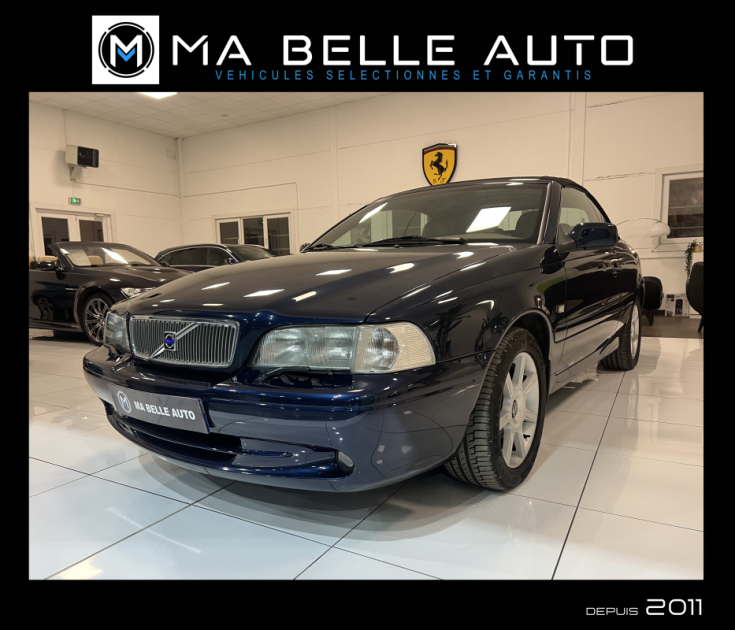 VOLVO C70 CABRIOLET 2.0 TURBO 163 SUMMUM / CARNET COMPLET / 90 euros mensuel
