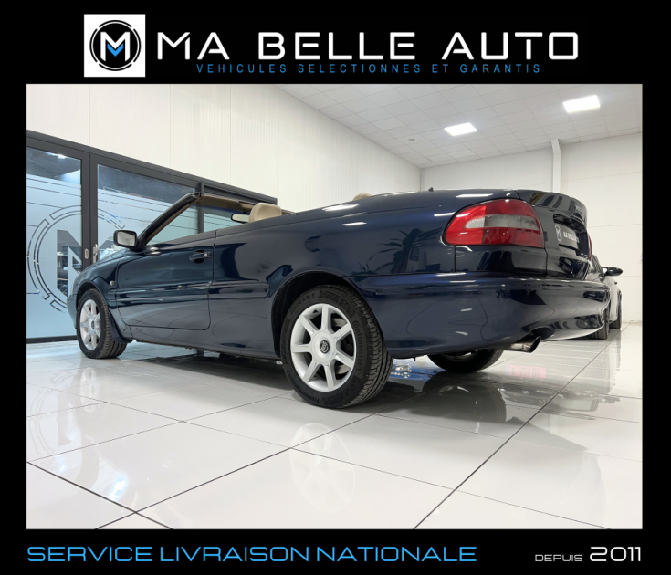 VOLVO C70 CABRIOLET 2.0 TURBO 163 SUMMUM / CARNET COMPLET / 90 euros mensuel