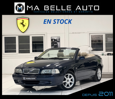 VOLVO C70 CABRIOLET 2.0 TURBO 163 SUMMUM / CARNET COMPLET / 90 euros mensuel