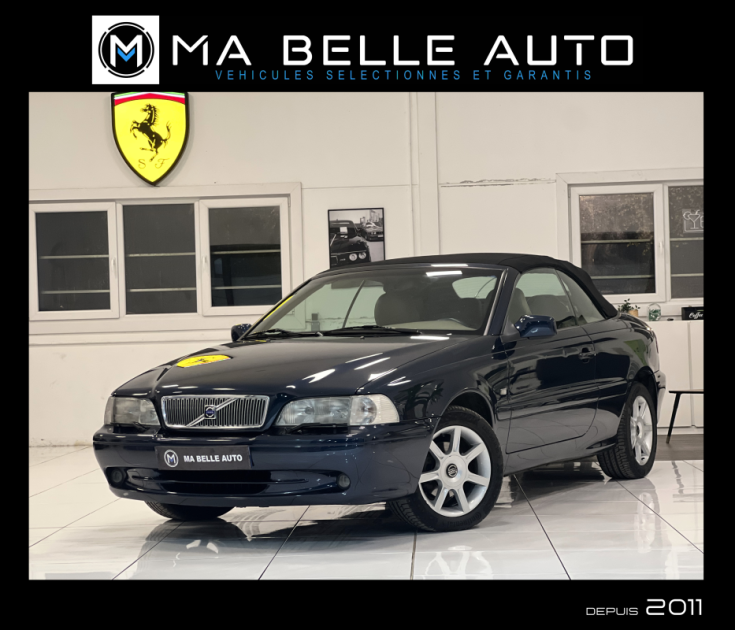 VOLVO C70 CABRIOLET 2.0 TURBO 163 SUMMUM / CARNET COMPLET / 90 euros mensuel