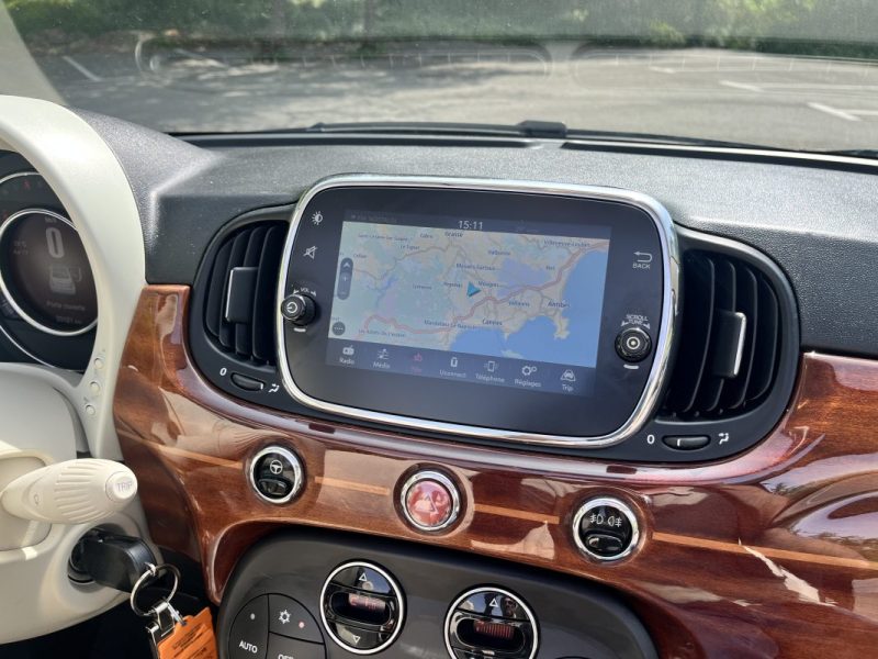 FIAT 500 CABRIO RIVA 1.2 8V 69CH  2017