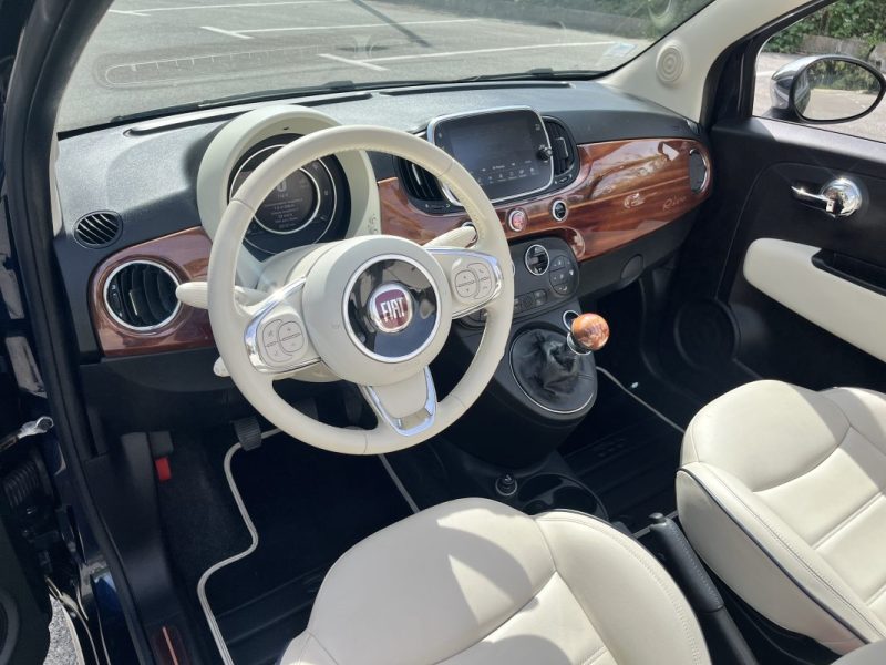 FIAT 500 CABRIO RIVA 1.2 8V 69CH  2017