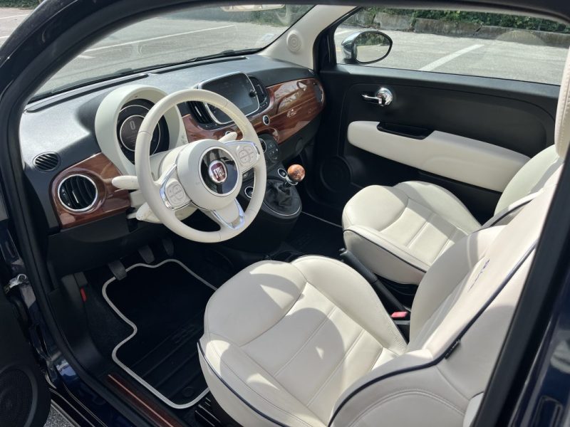 FIAT 500 CABRIO RIVA 1.2 8V 69CH  2017