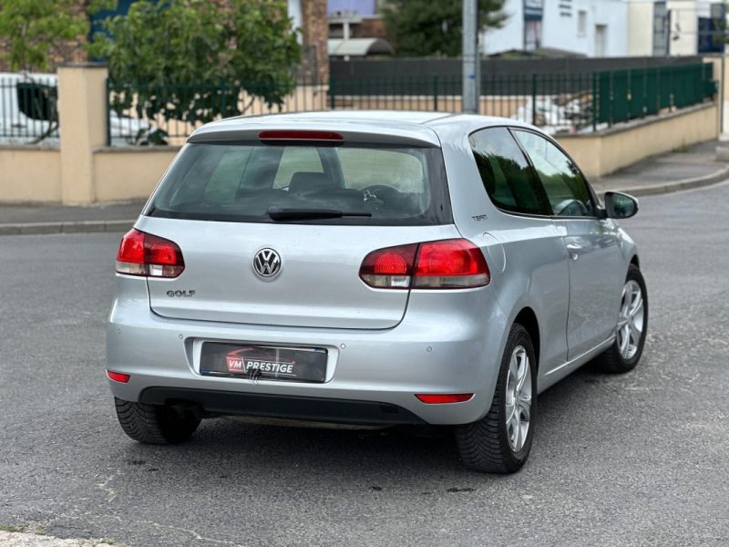 VOLKSWAGEN GOLF 6 1.4L TSI 160 CV / Clim / CARNET COMPLET / PAIEMENT 4-10 FOIS POSSIBLE 2010