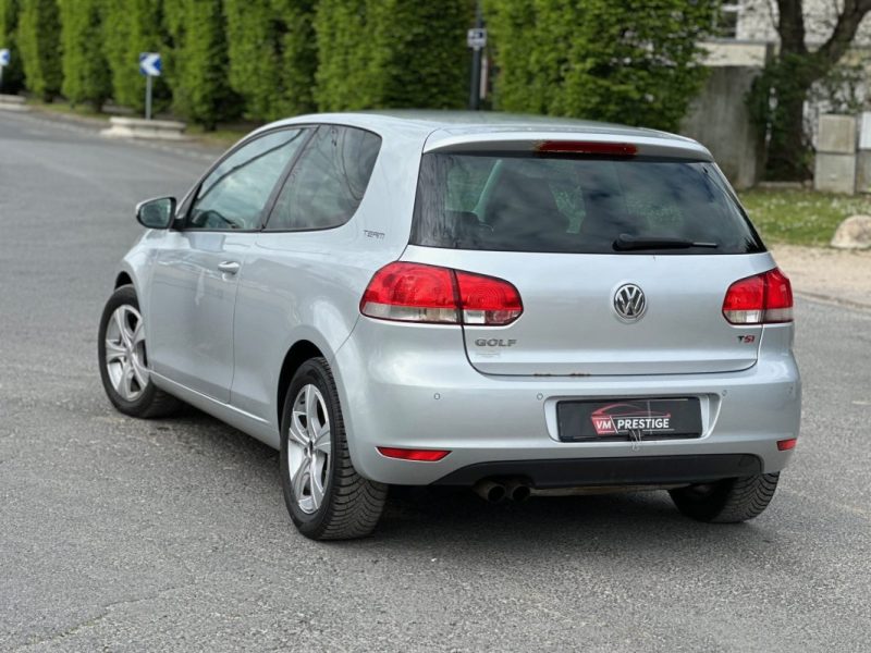VOLKSWAGEN GOLF 6 1.4L TSI 160 CV / CARNET COMPLET / PAIEMENT 4-10 FOIS POSSIBLE 2010