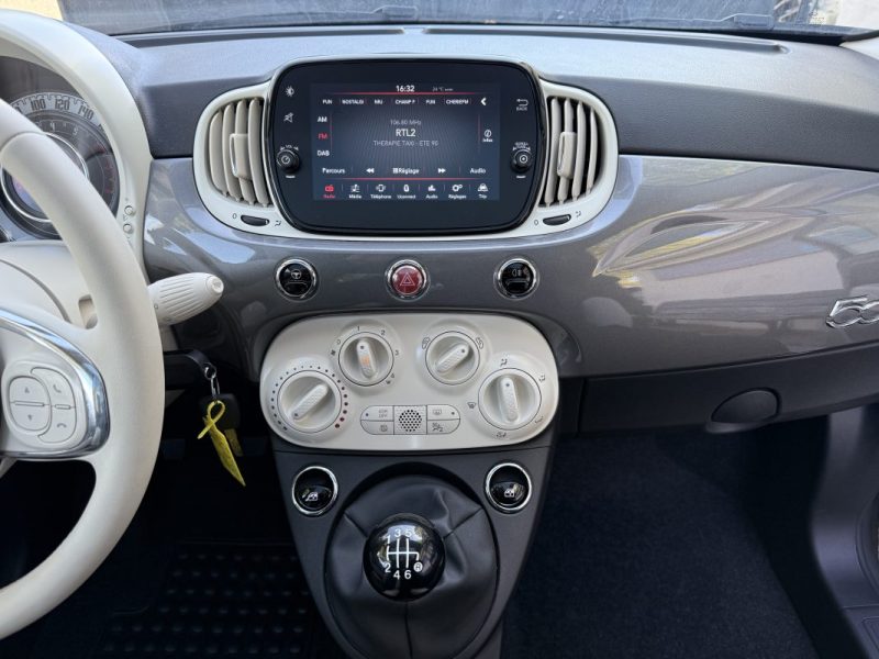 FIAT 500 1.0 HYBRID 70CH BSG S&S DOLCEVITA  2022