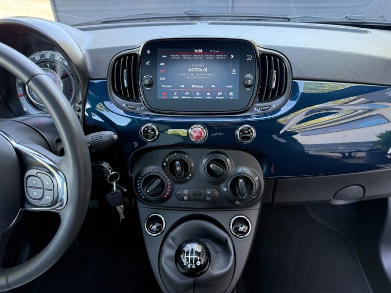 FIAT 500 1.0 HYBRID 70CH BSG DOLCEVITA 2023
