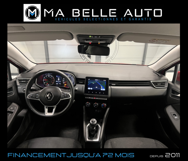 Renault Clio V 1.0 TCe 90 Business Edition / rouge flamme / 1ère main / TVA récup. / 170 euros mois