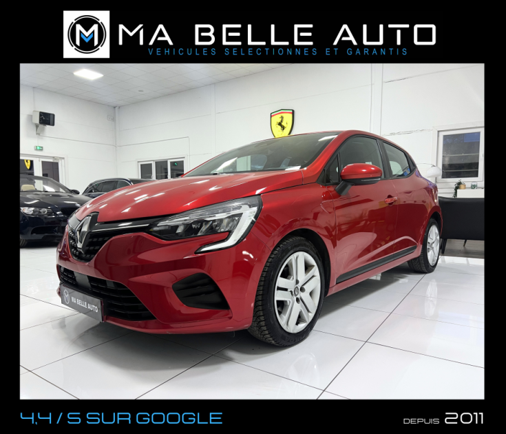 Renault Clio V 1.0 TCe 90 Business Edition / rouge flamme / 1ère main / TVA récup. / 170 euros mois