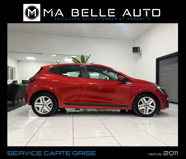 Renault Clio V 1.0 TCe 90 Business Edition / rouge flamme / 1ère main / TVA récup. / 170 euros mois