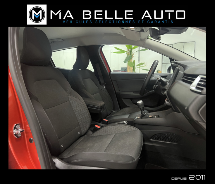 Renault Clio V 1.0 TCe 90 Business Edition / rouge flamme / 1ère main / TVA récup. / 170 euros mois