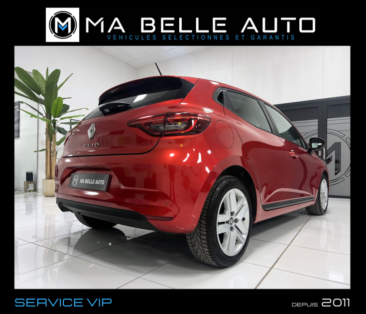 Renault Clio V 1.0 TCe 90 Business Edition / rouge flamme / 1ère main / TVA récup. / 170 euros mois